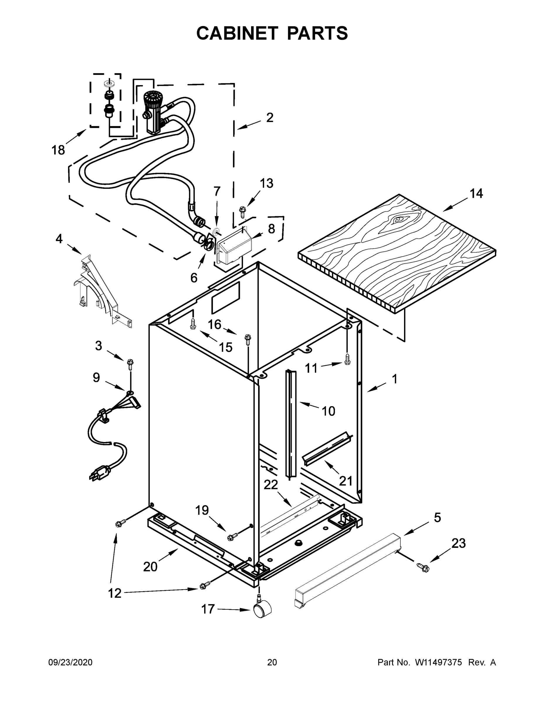 11 - CABINET PARTS