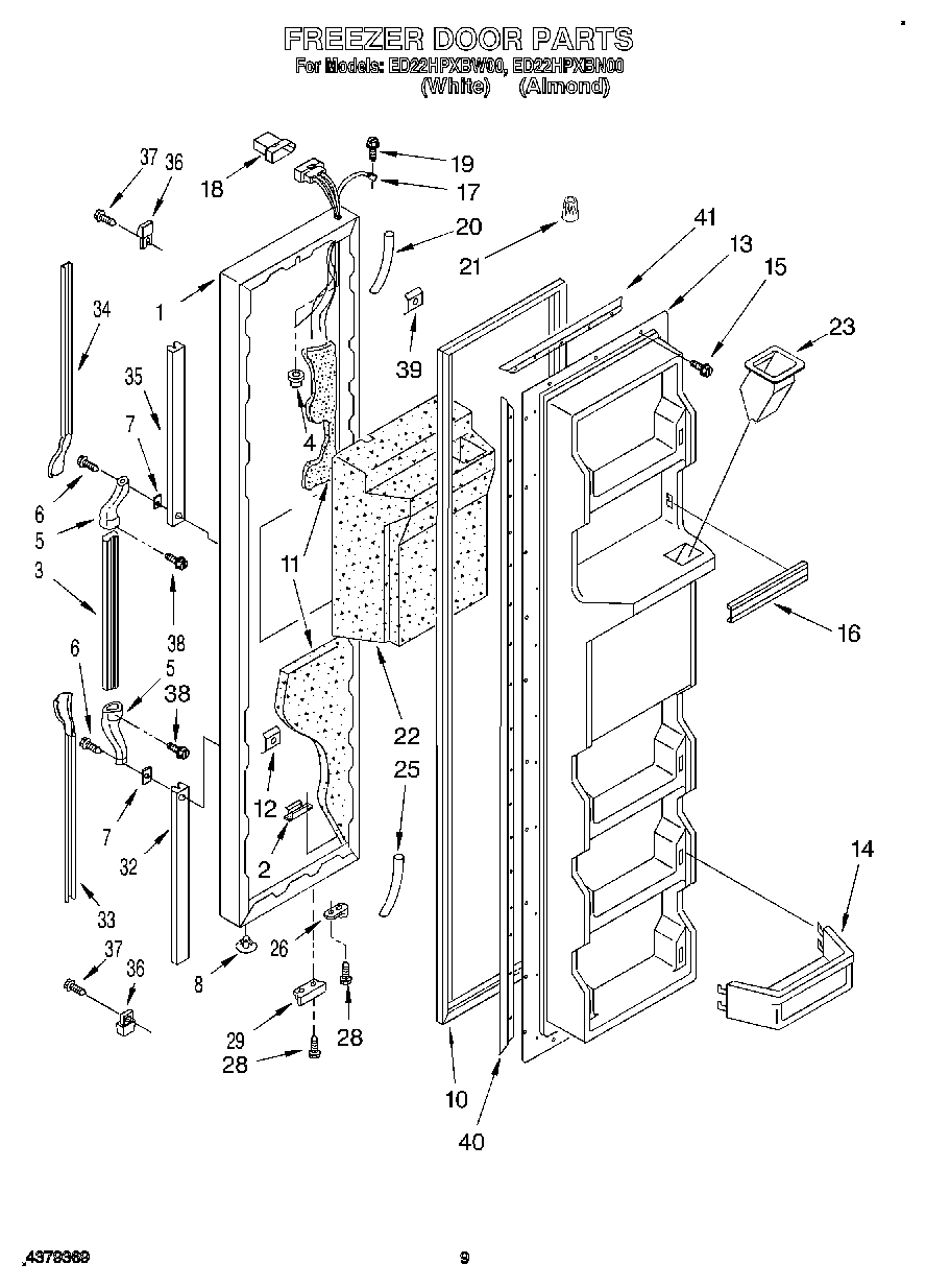 07 - FREEZER DOOR