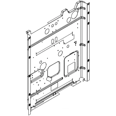 W10668728 Whirlpool Rear Cover Assembly