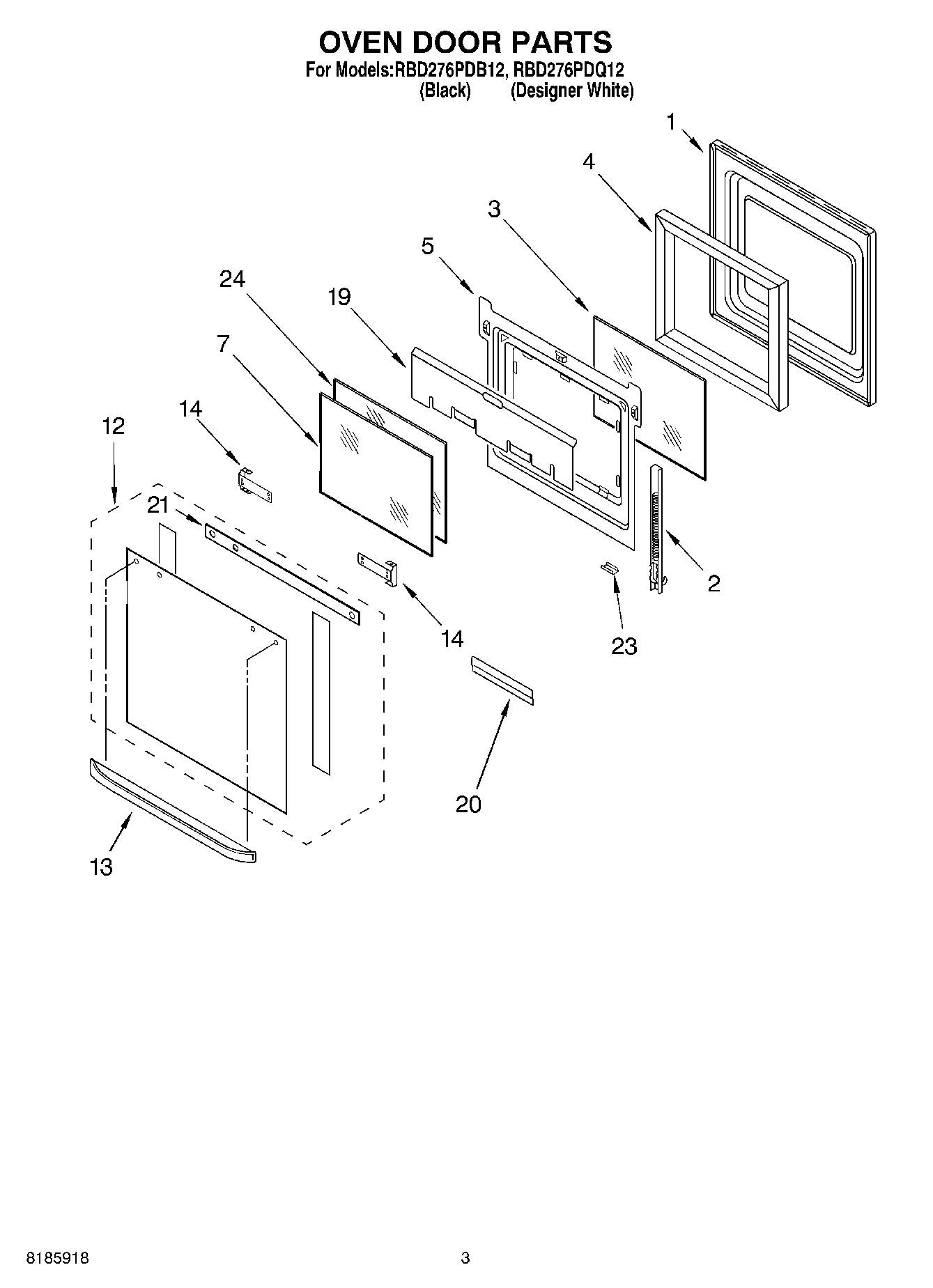 02 - OVEN DOOR