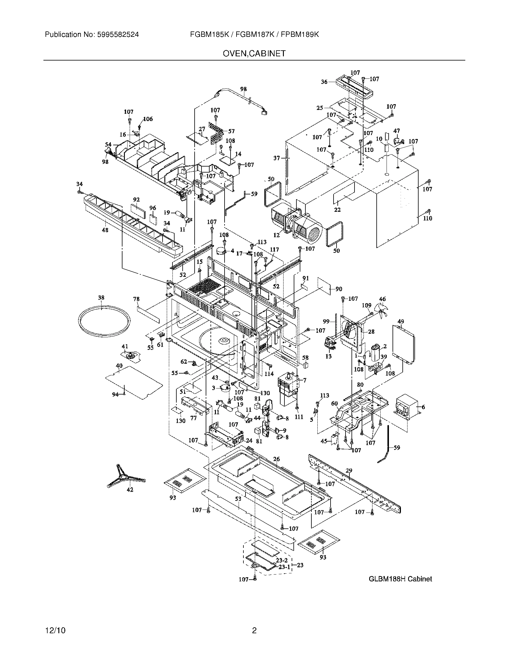 03 - OVEN,CABINET