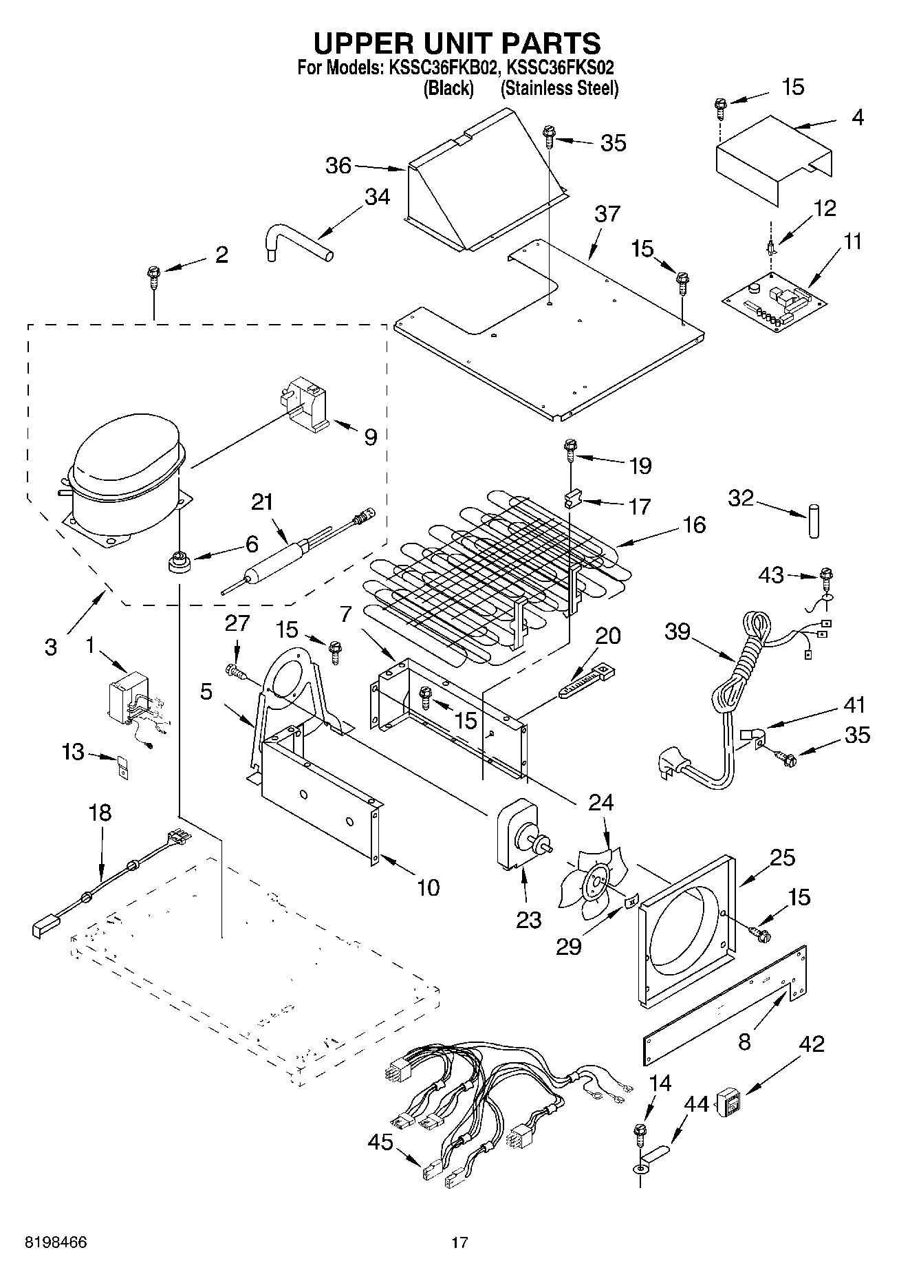 11 - UPPER UNIT PARTS