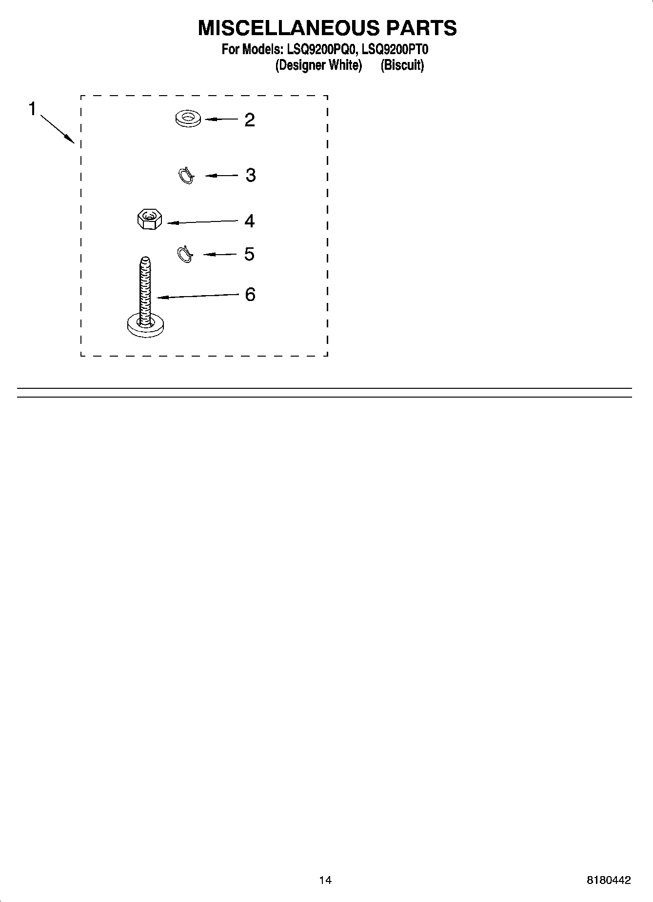 10 - MISCELLANEOUS PARTS - OPTIONAL PARTS (NOT INCLUDED)