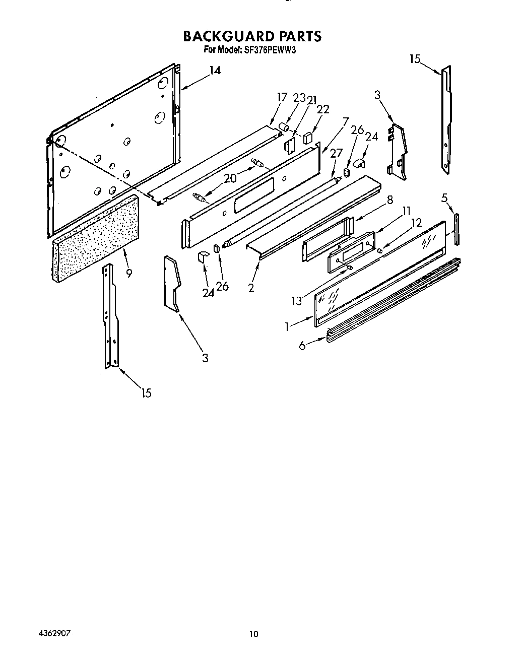 07 - BACKGUARD, LIT/OPTIONAL