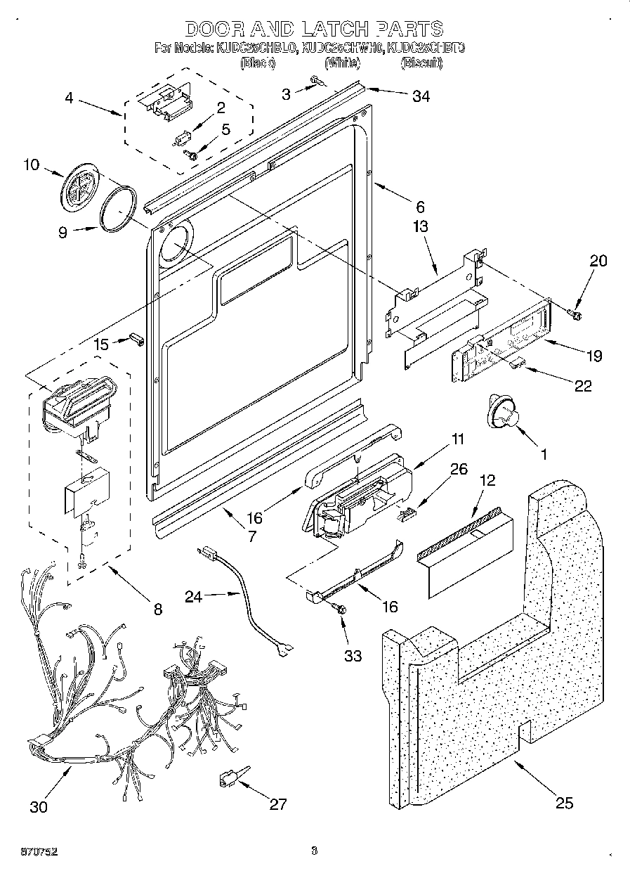 03 - DOOR AND LATCH