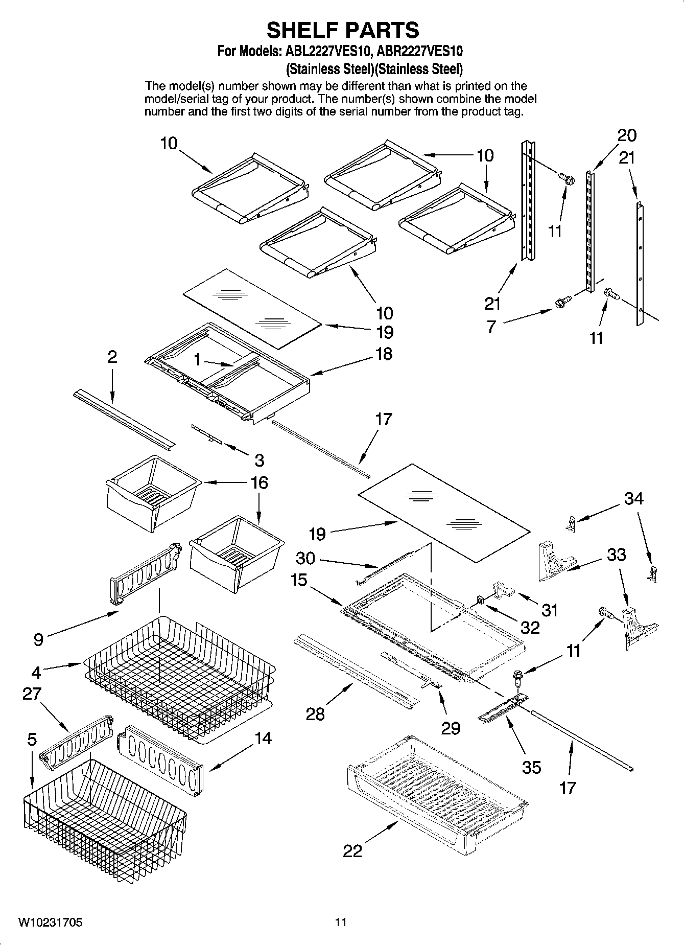 07 - SHELF PARTS