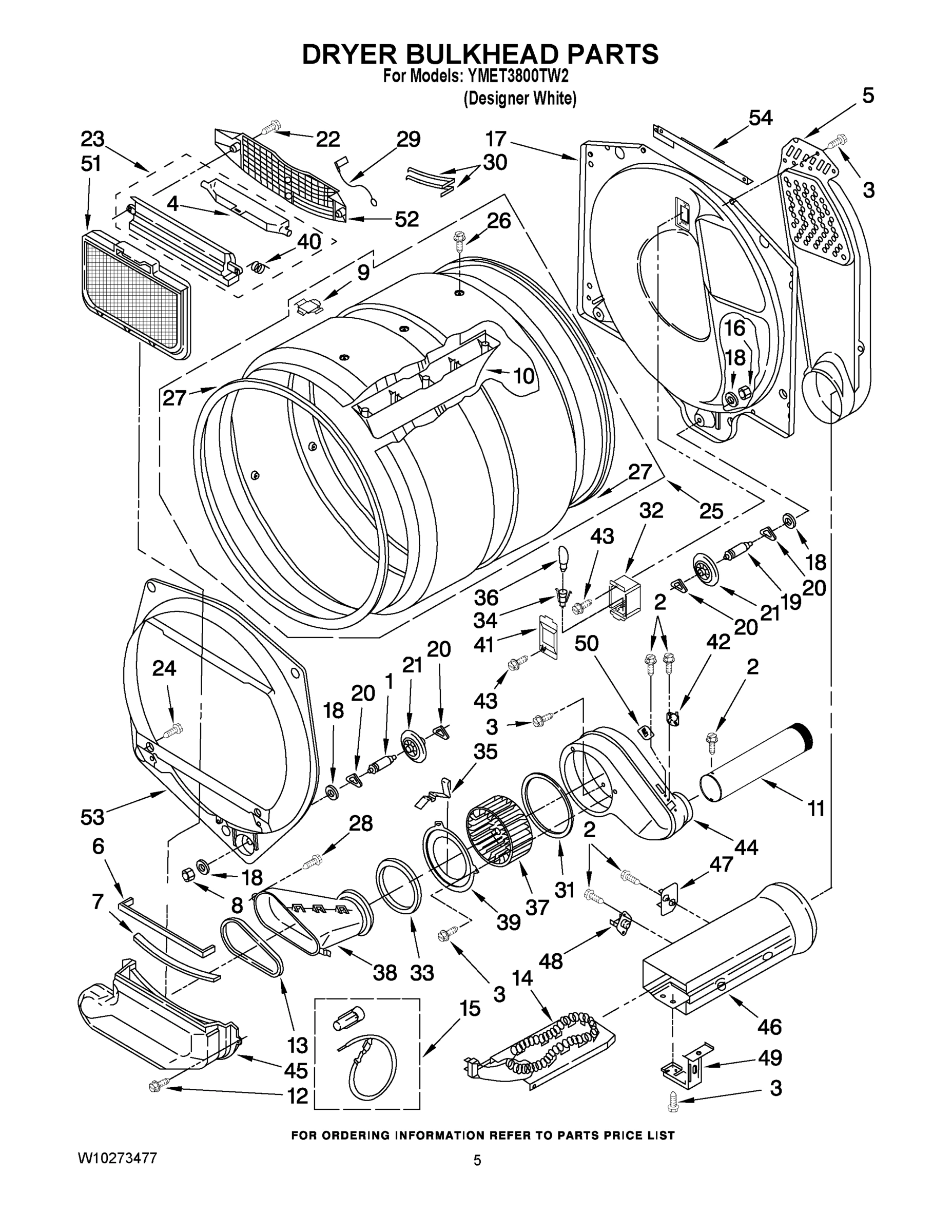 04 - DRYER BULKHEAD PARTS