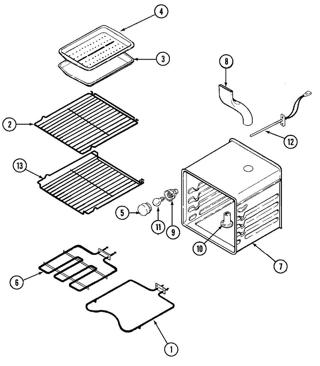 06 - OVEN (PF,PG,PK,PR MODELS)