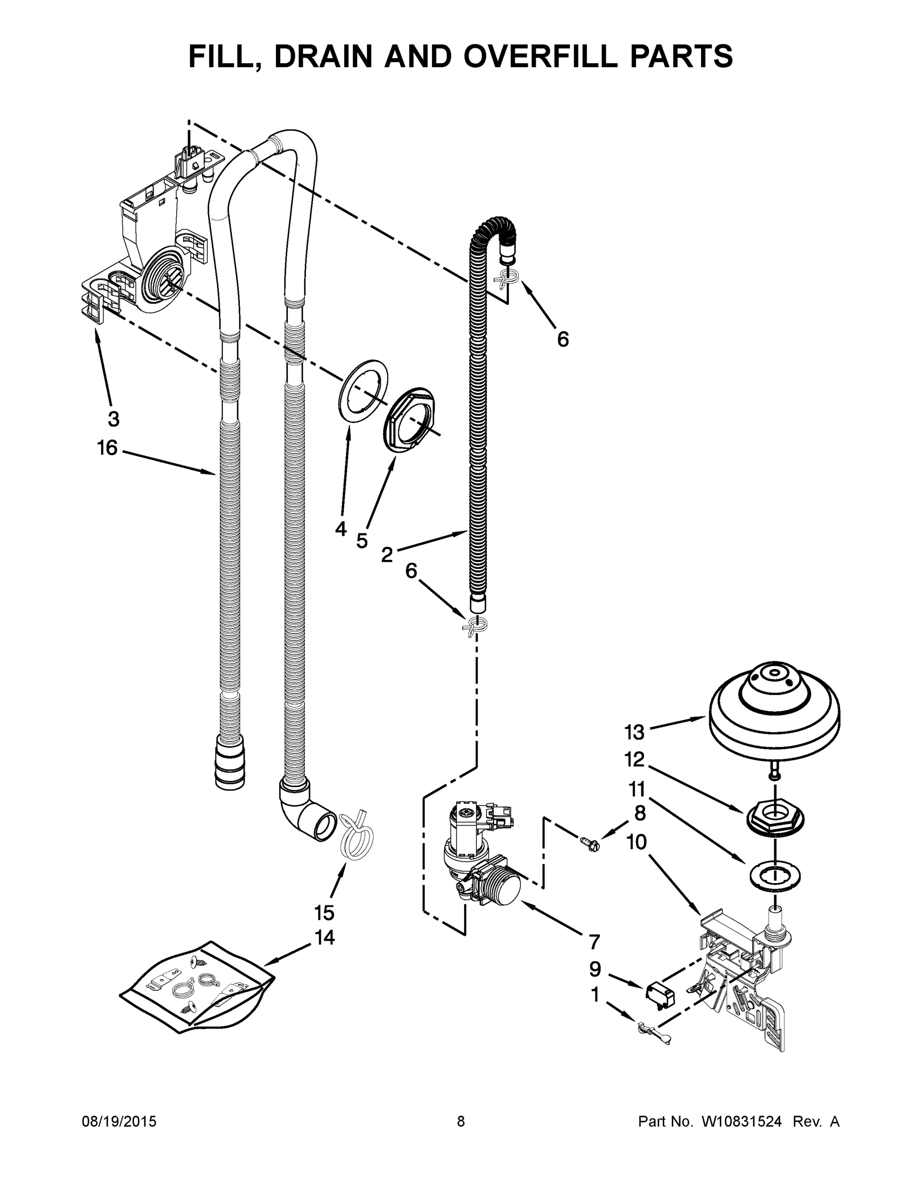 05 - FILL, DRAIN AND OVERFILL PARTS