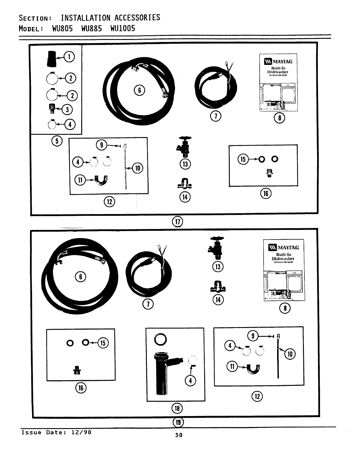 06 - INSTALLATION ACCESSORIES (WU1005)