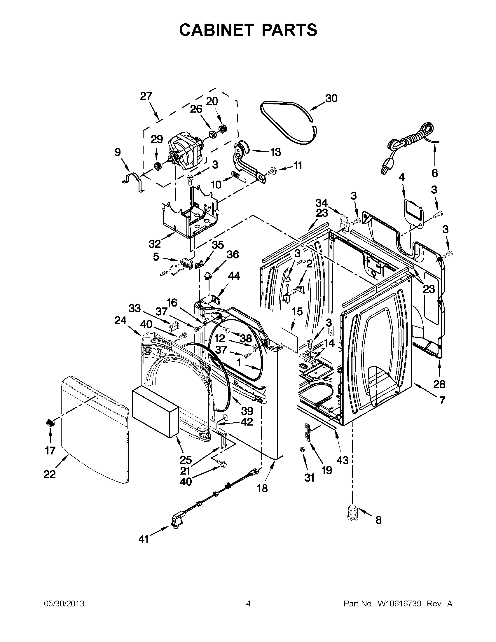02 - CABINET PARTS