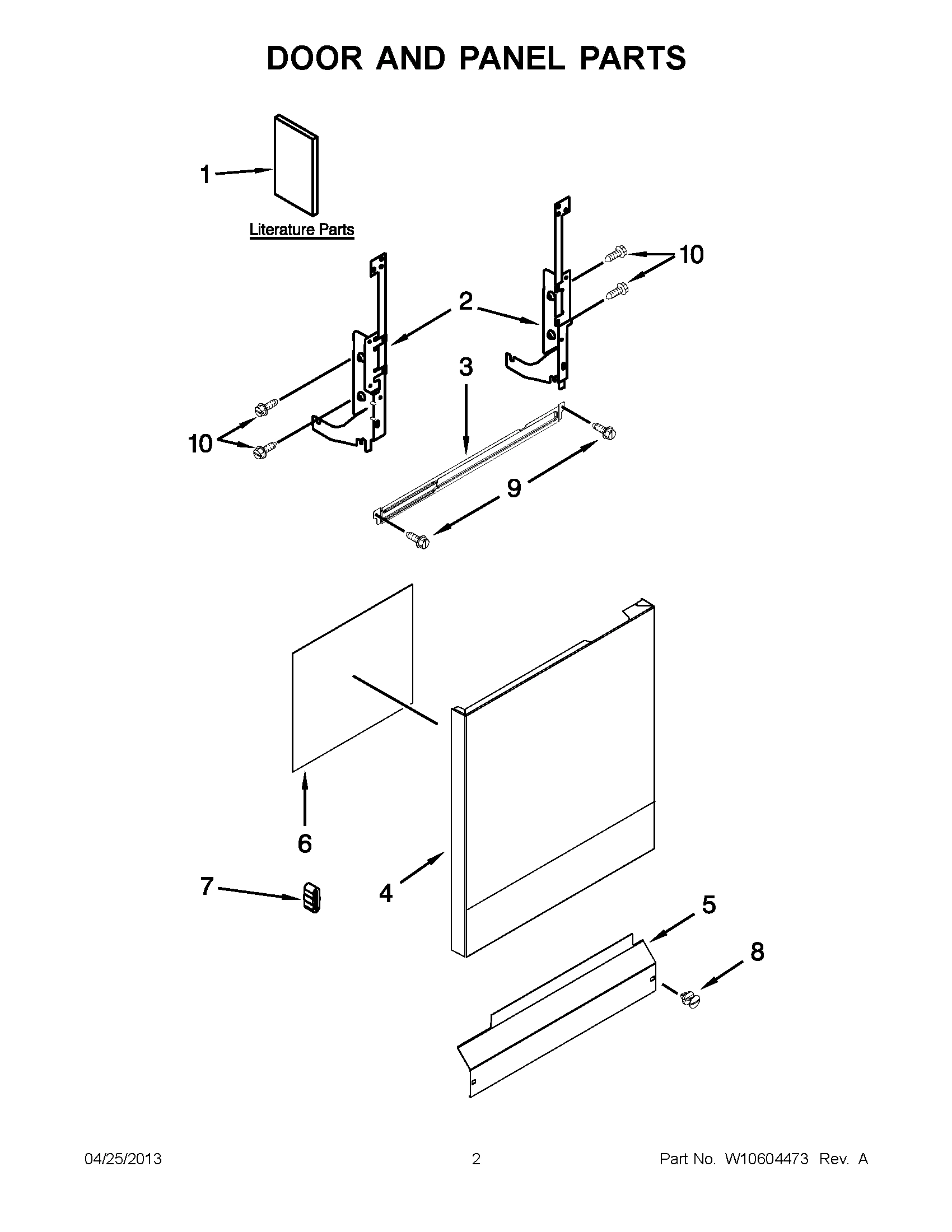 01 - DOOR AND PANEL PARTS