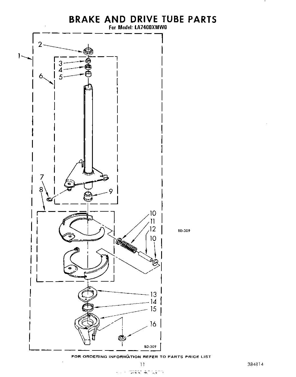 09 - BRAKE AND DRIVE TUBE