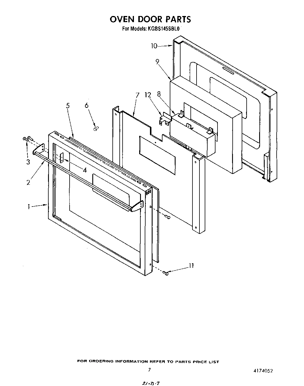 06 - OVEN DOOR