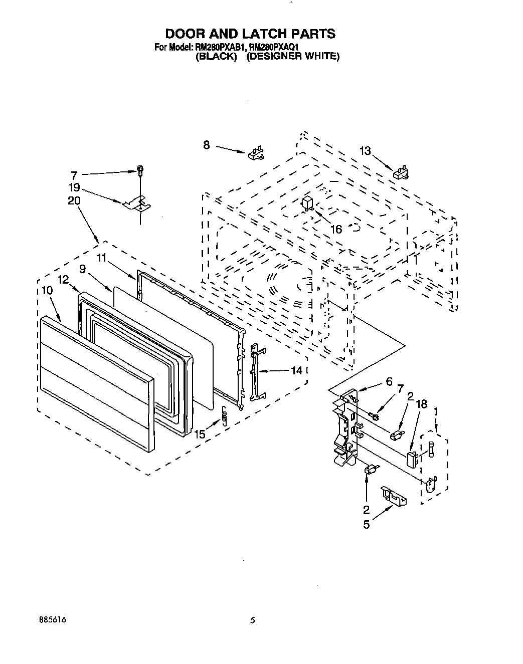05 - DOOR AND LATCH