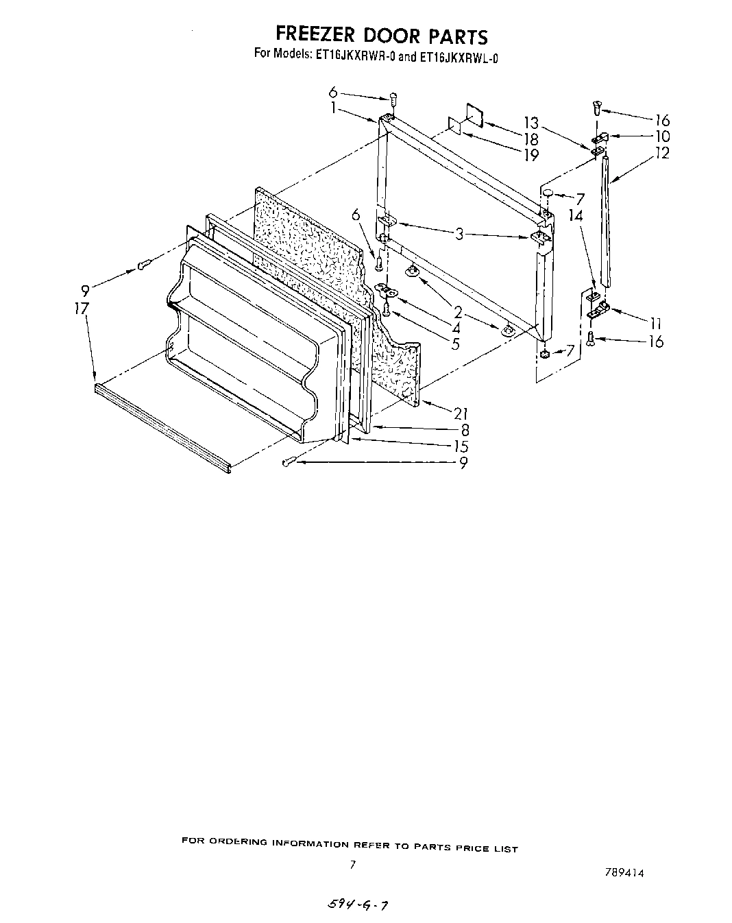 06 - FREEZER DOOR