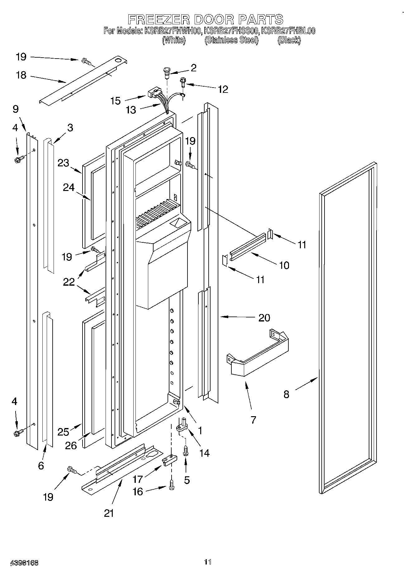 07 - FREEZER DOOR