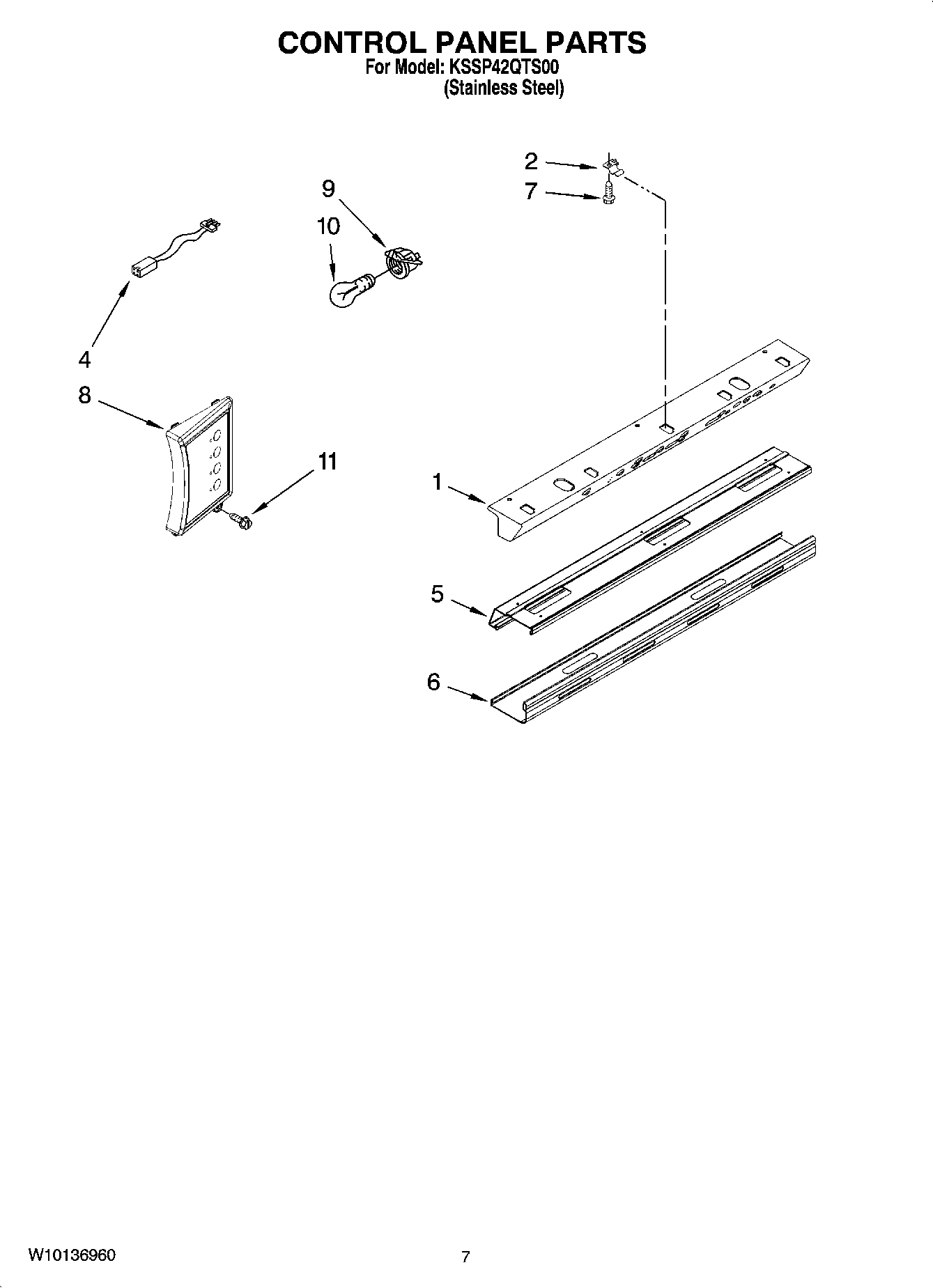 05 - CONTROL PANEL PARTS
