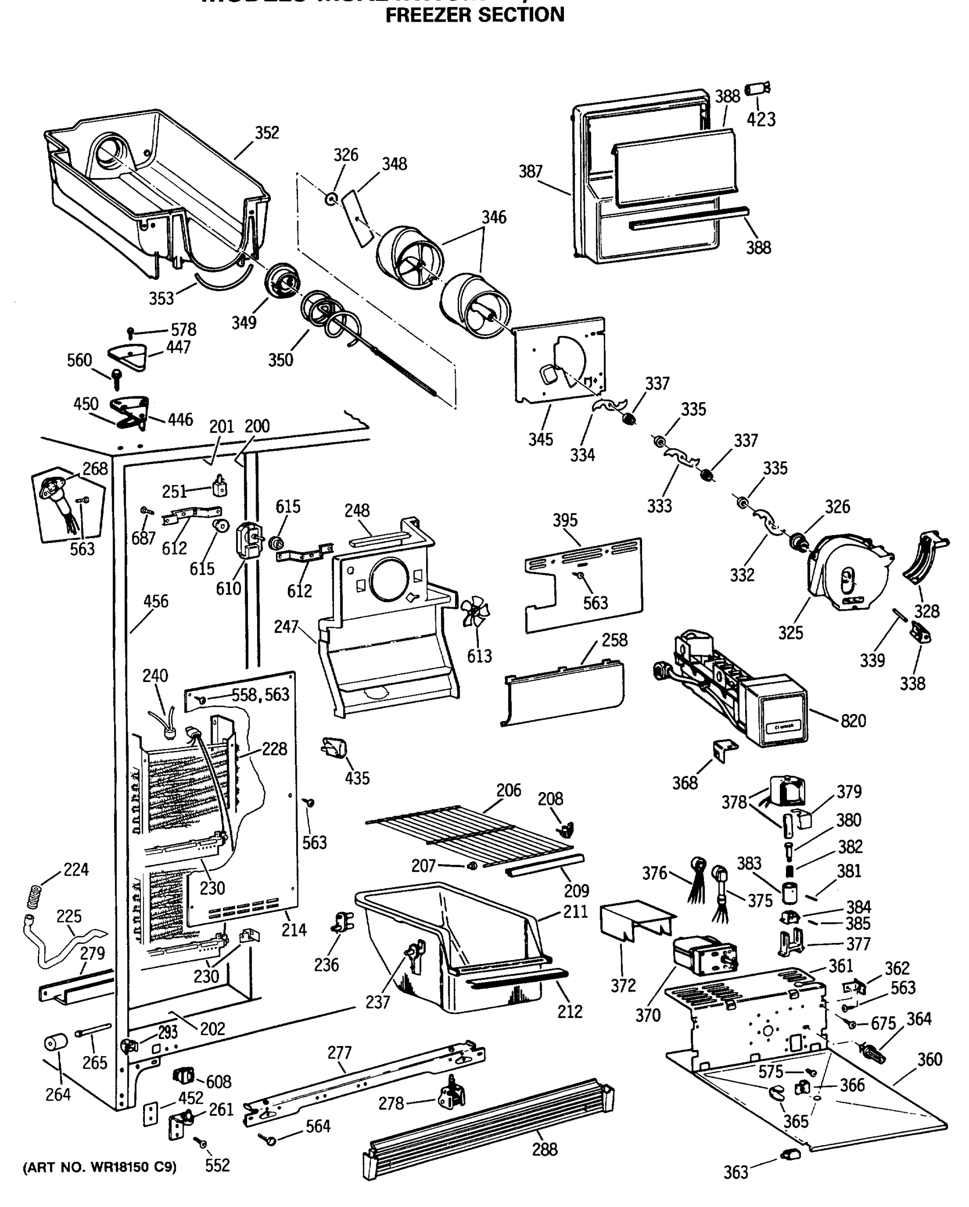 FREEZER SECTION