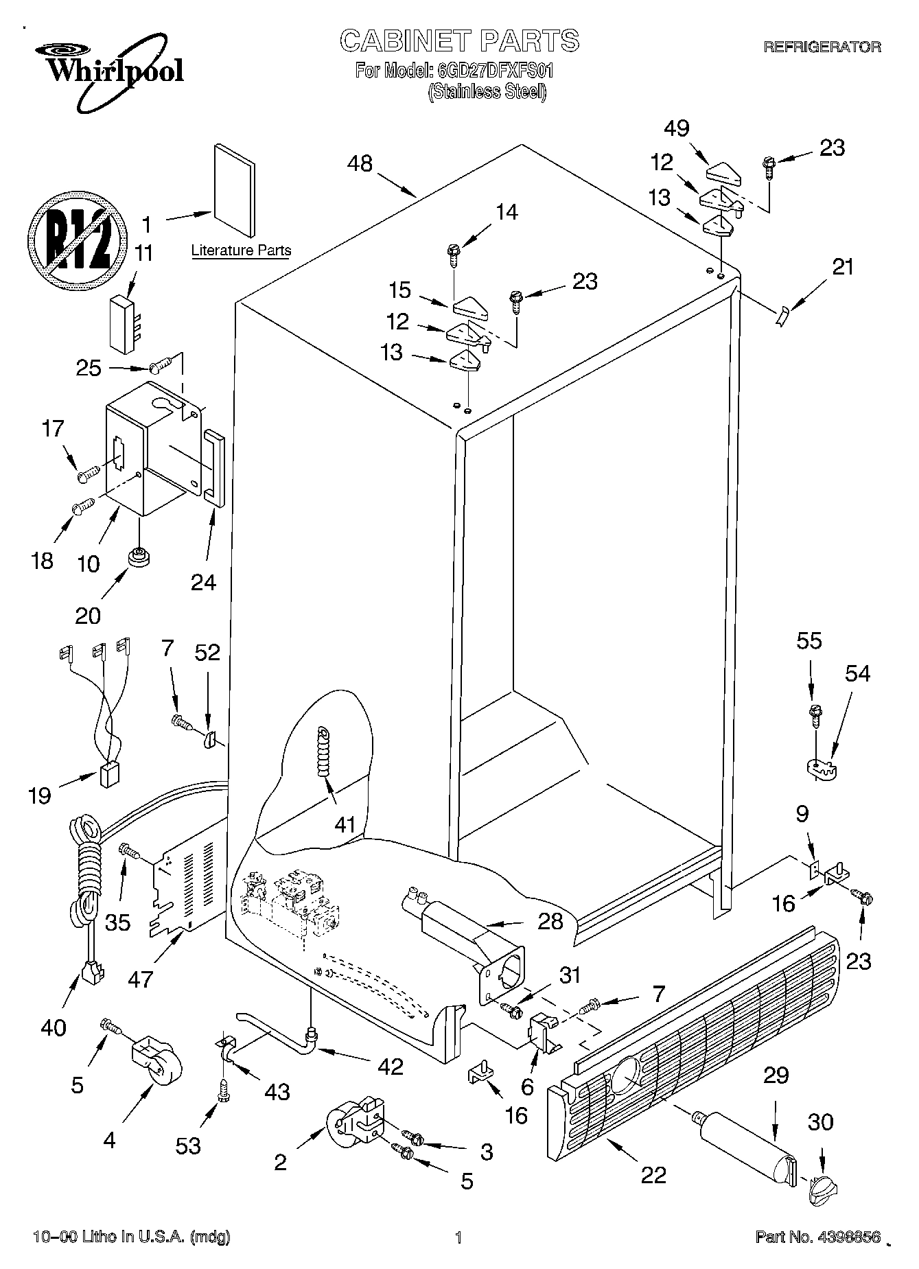 01 - CABINET, LITERATURE