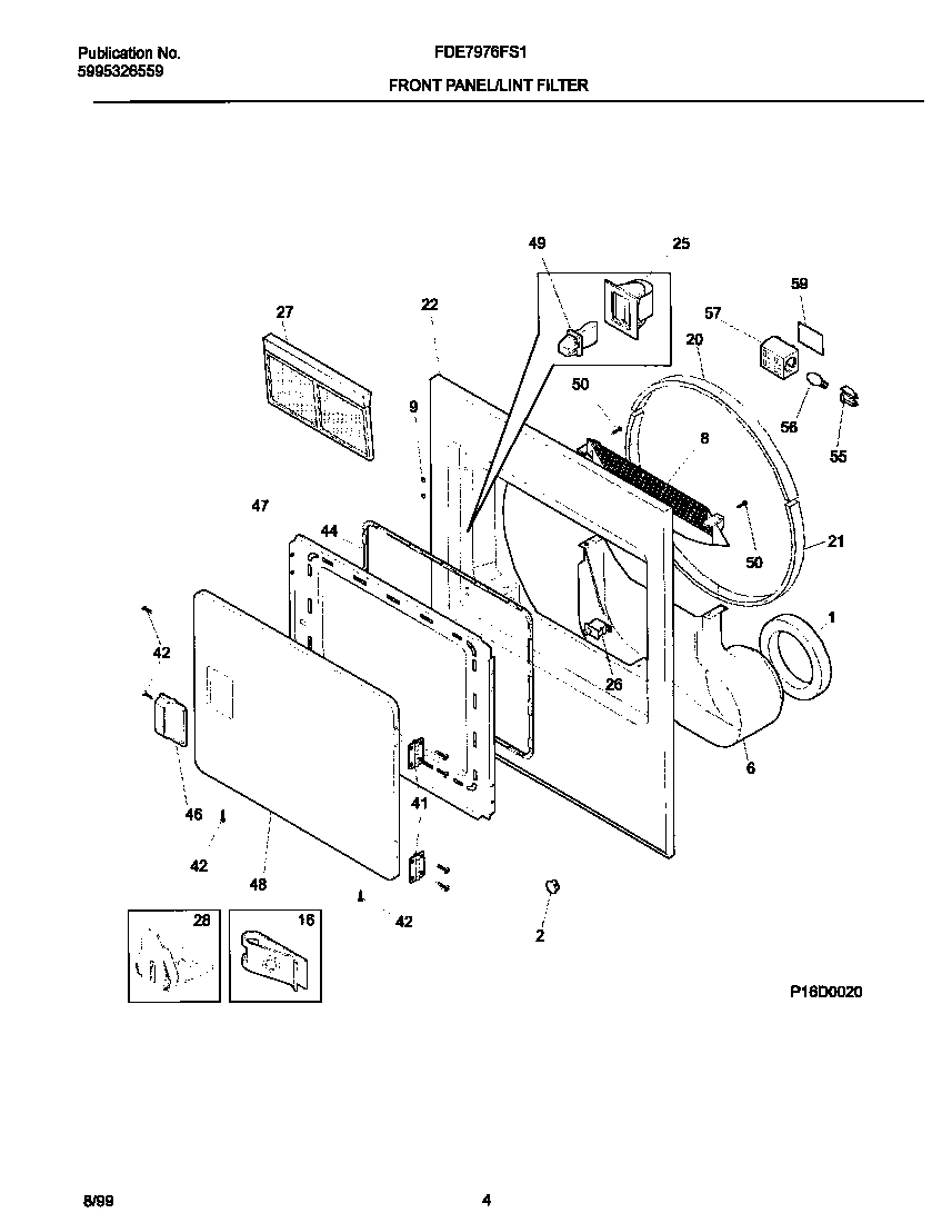 03 - P16V0020 FRNT PNL,DOOR