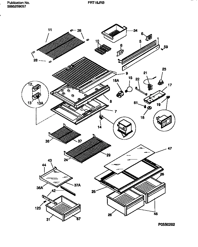 04 - SHELVES, CONTROLS, DIVIDER, MULLION