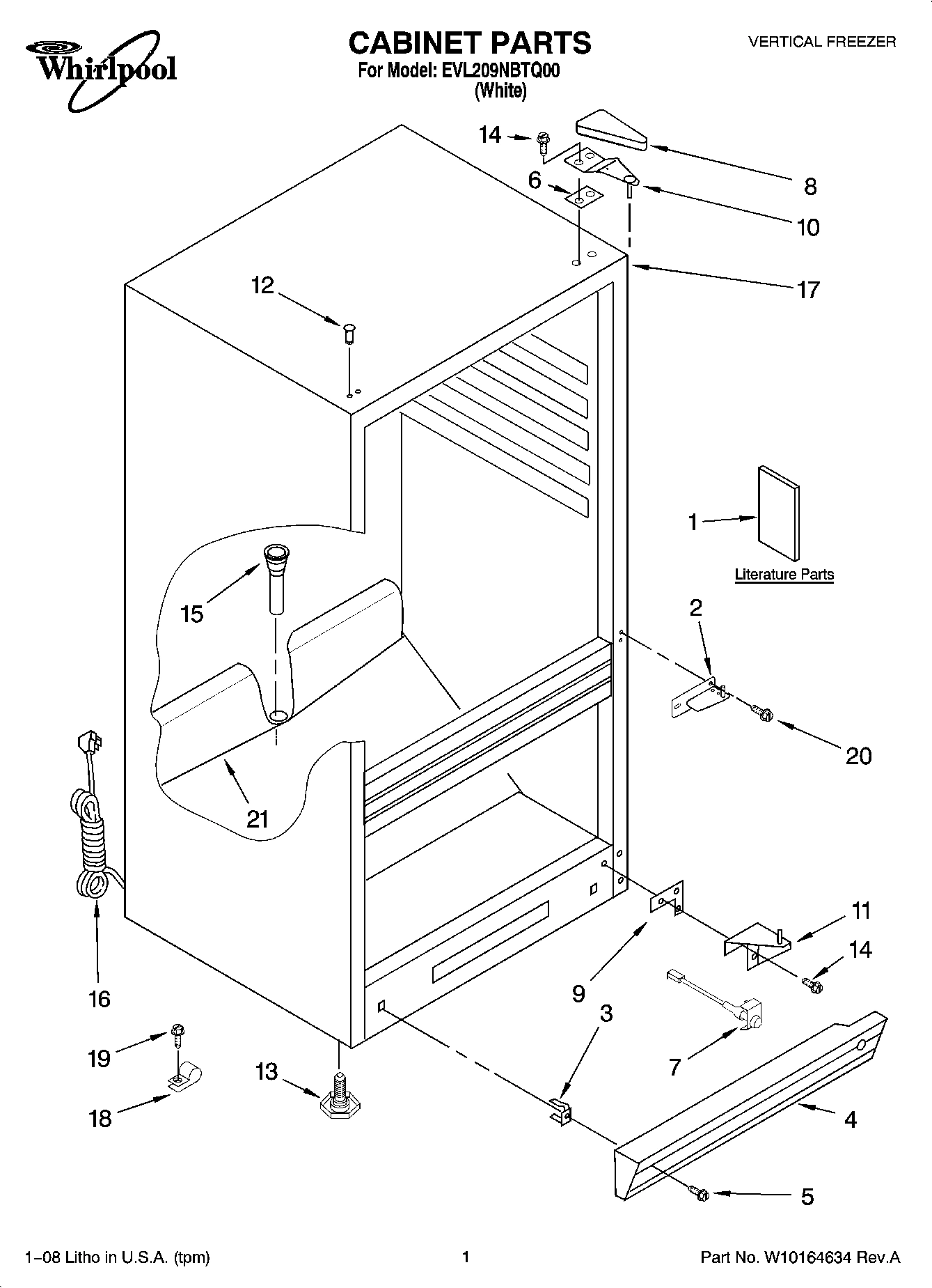 01 - CABINET PARTS