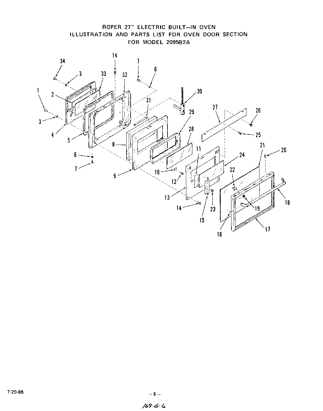 05 - OVEN DOOR