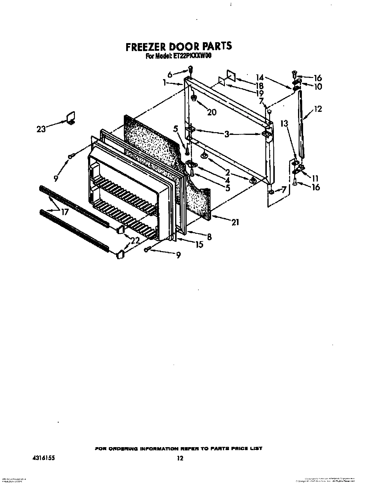 08 - FREEZER DOOR