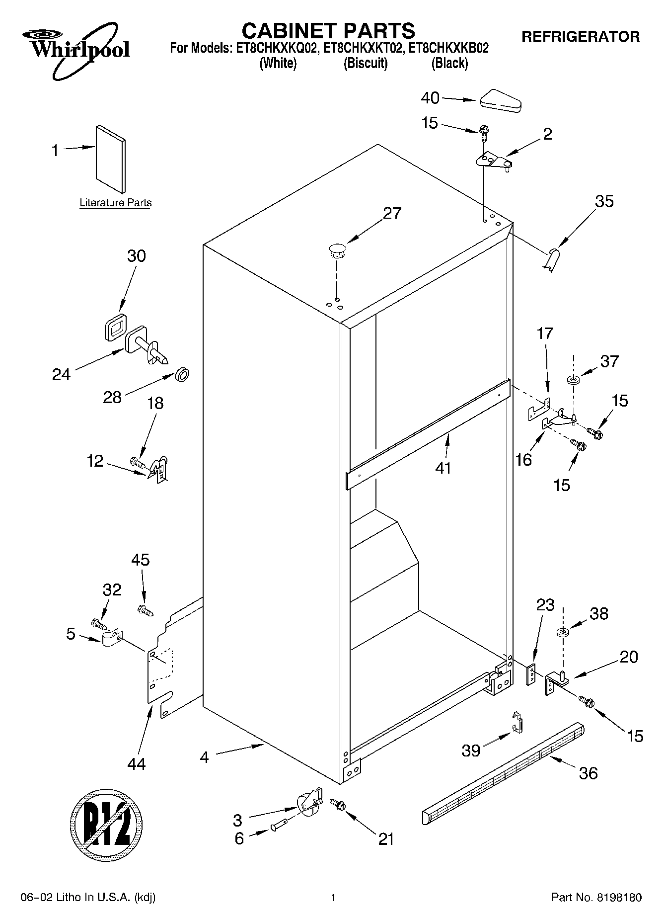 01 - CABINET, LITERATURE