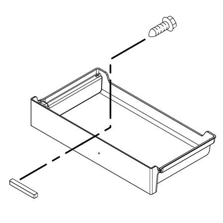 W11099778 Whirlpool Refrigerator Utility Pan