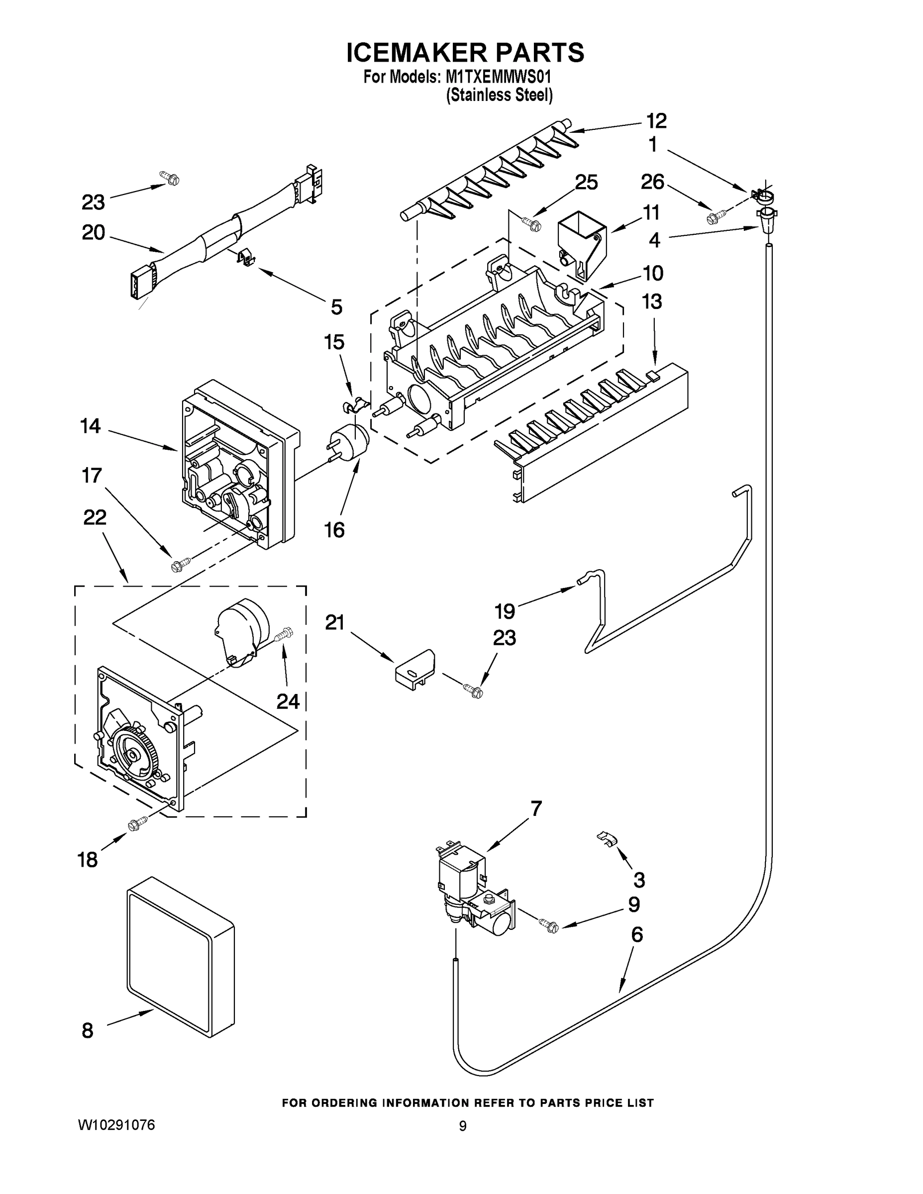 05 - ICEMAKER PARTS