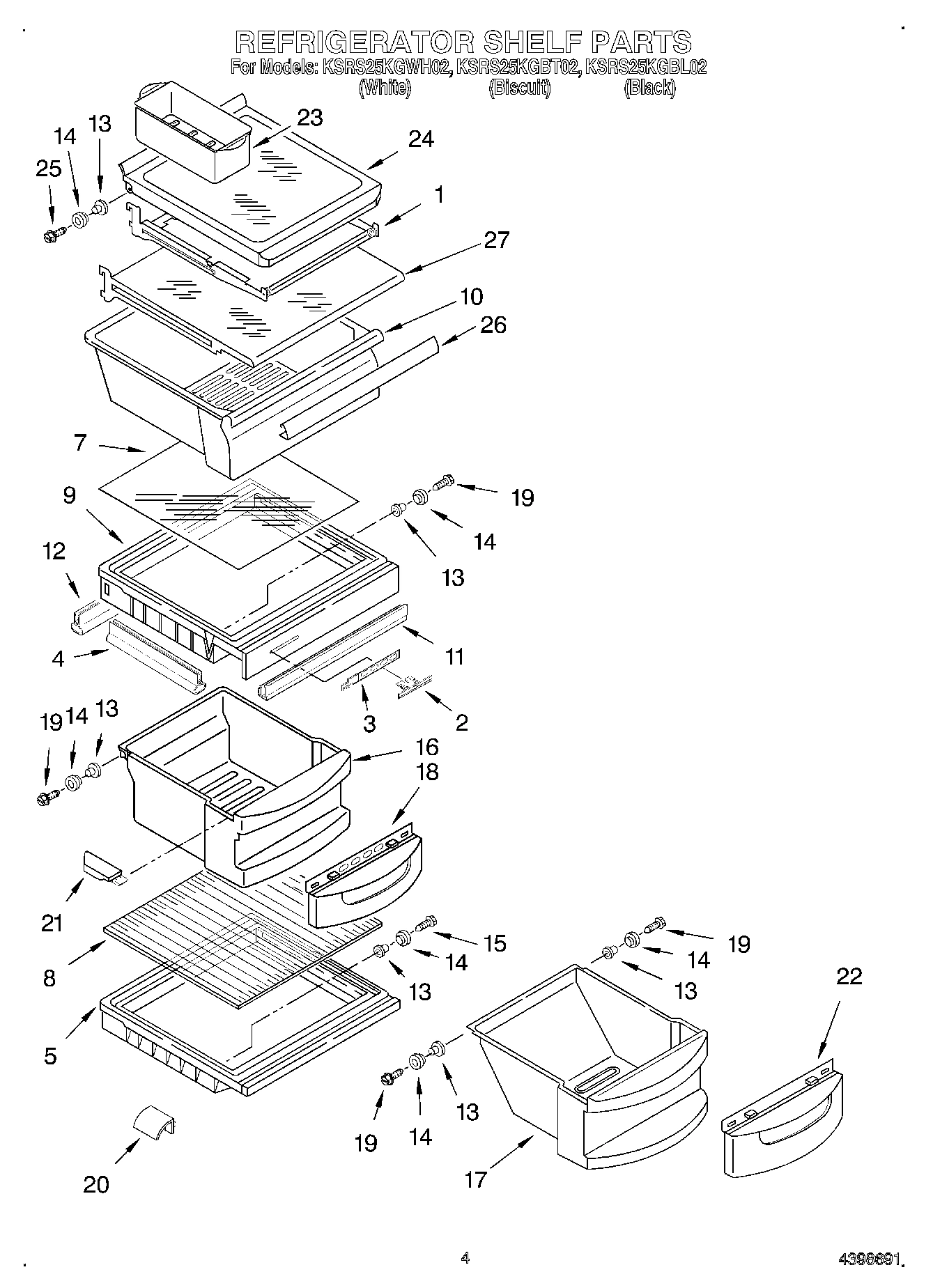 03 - REFRIGERATOR SHELF