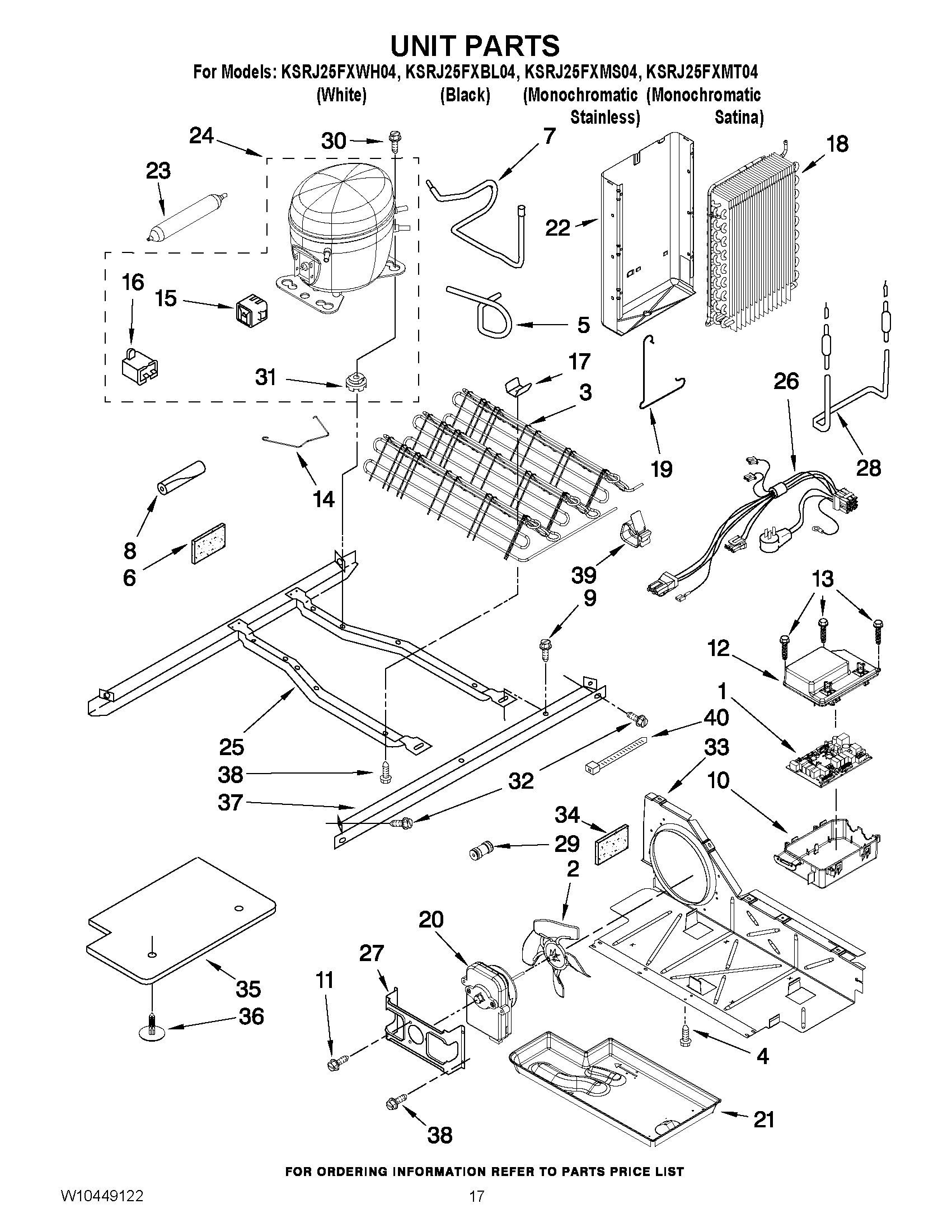11 - UNIT PARTS