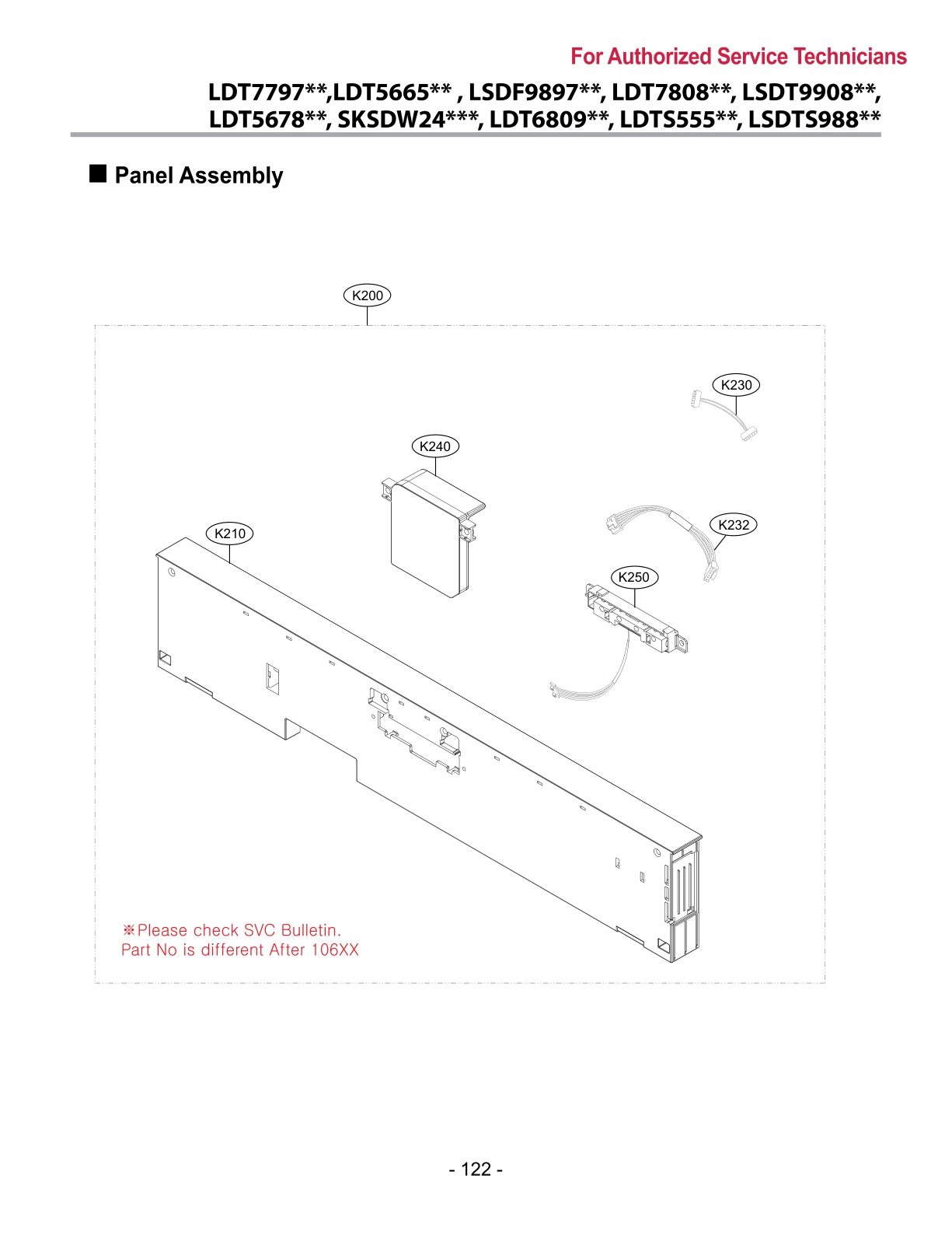 PANEL ASSEMBLY