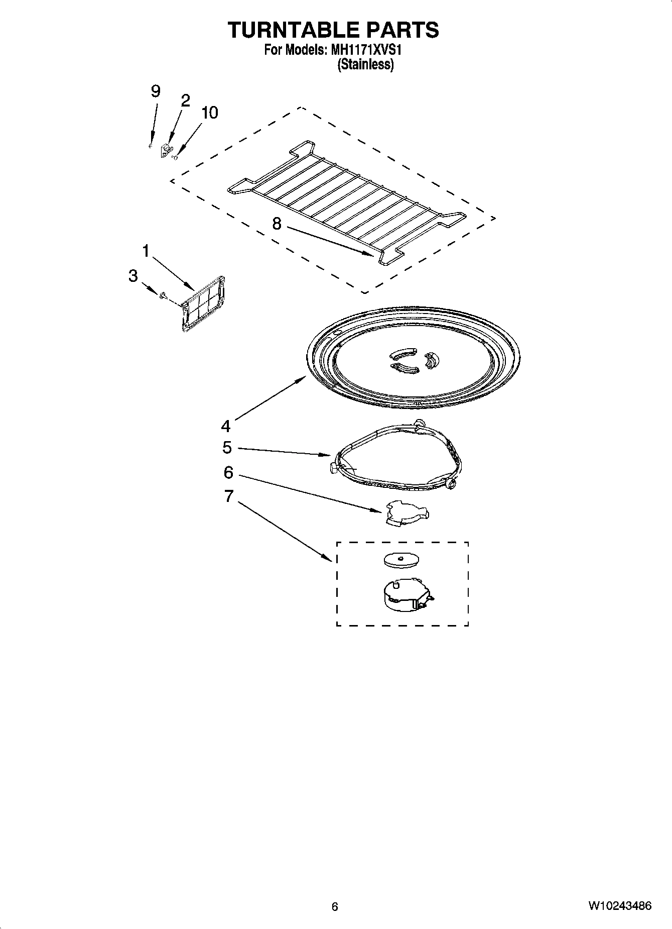 05 - TURNTABLE PARTS