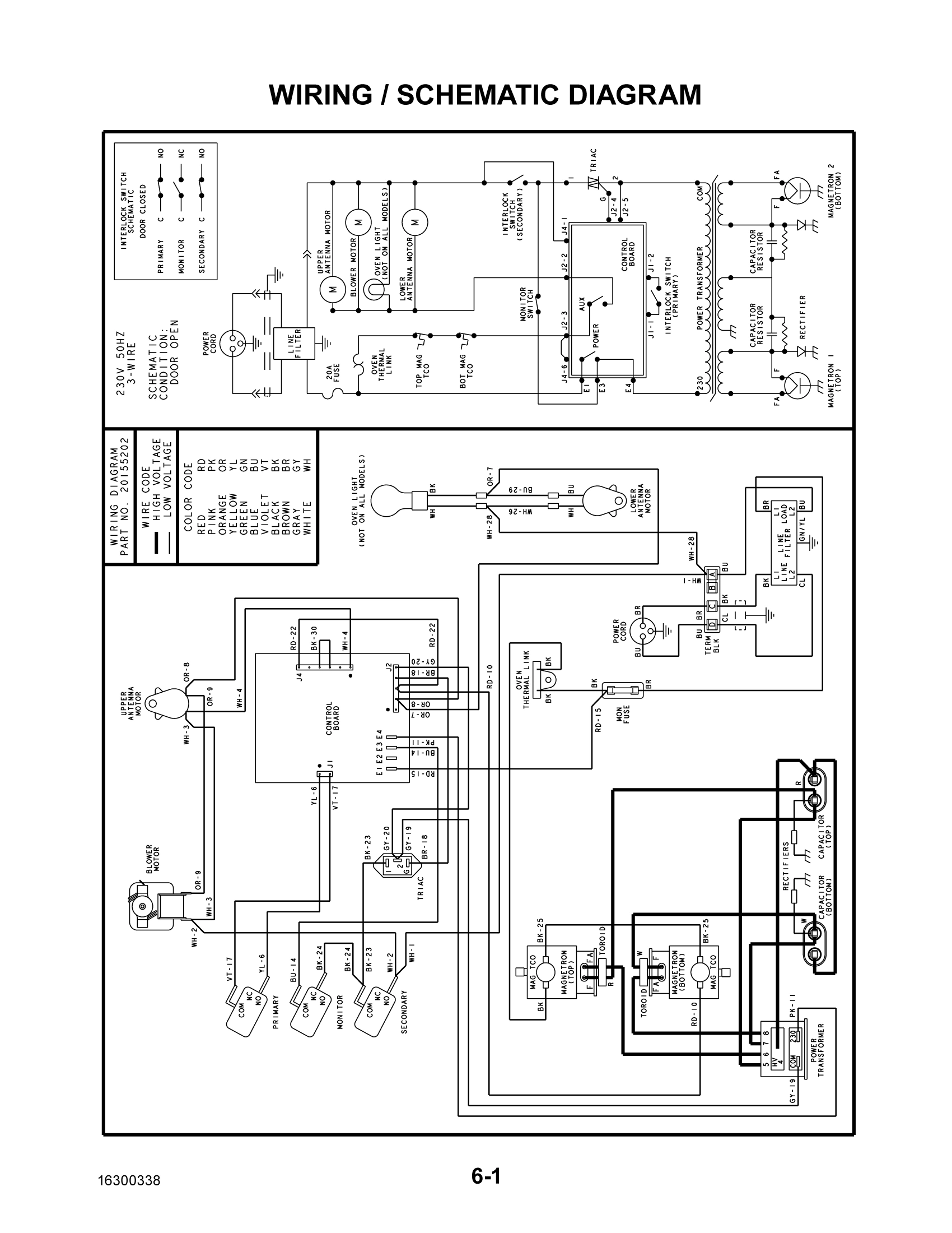 WIRING / SCHEMATIC DIAGRAMS, SUPPLEMENTAL