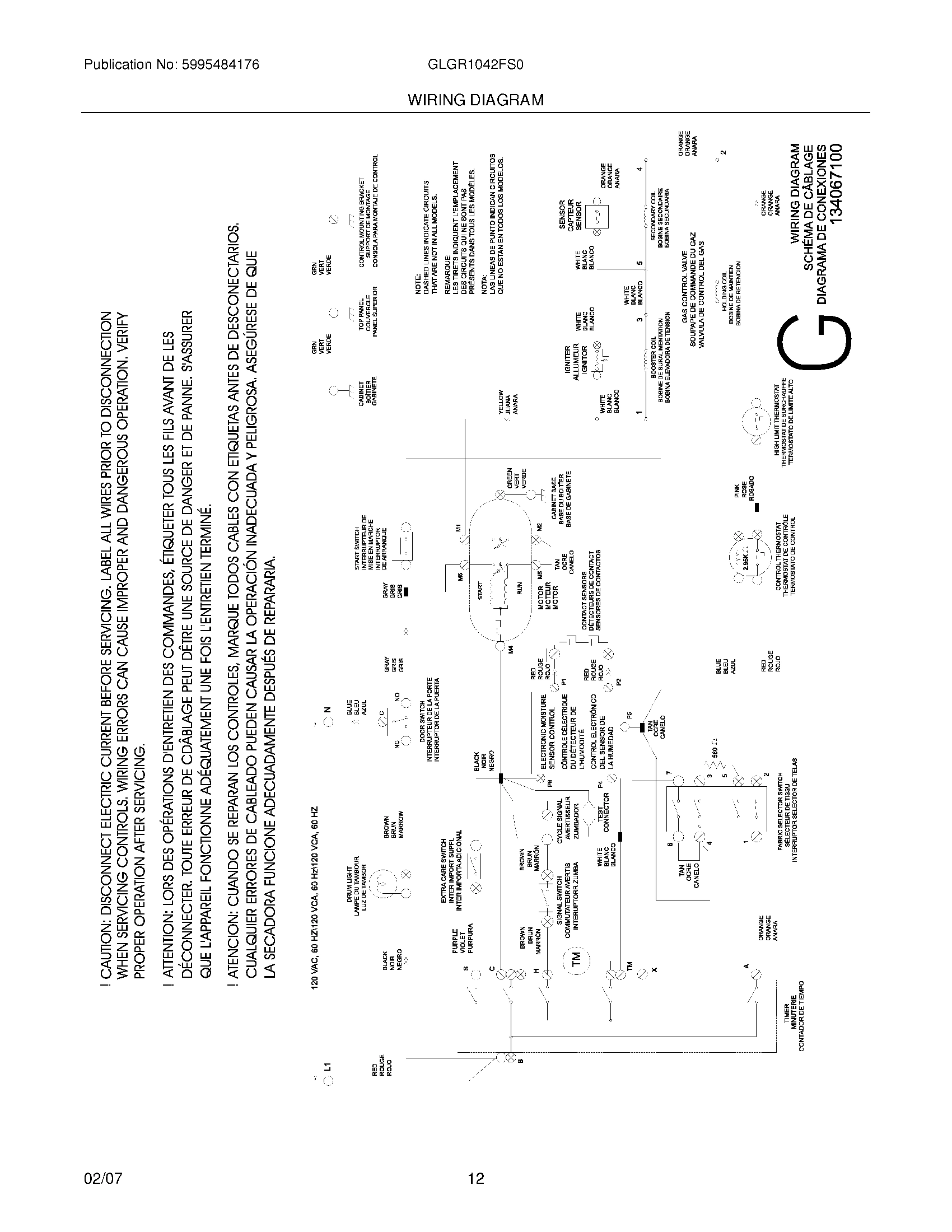 12 - WIRING DIAGRAM