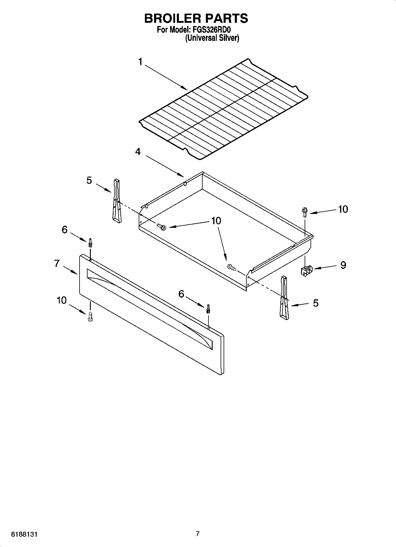 05 - BROILER PARTS