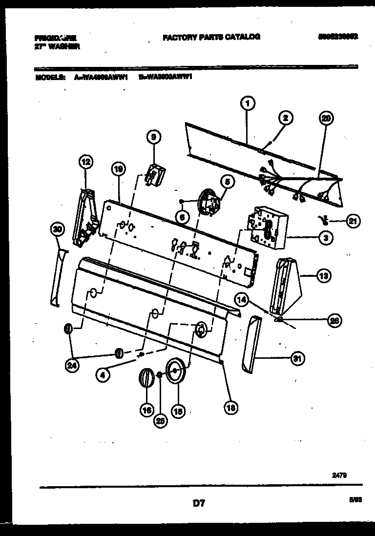 05 - CONSOLE AND CONTROL PARTS