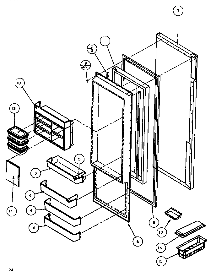 14 - REF DOOR