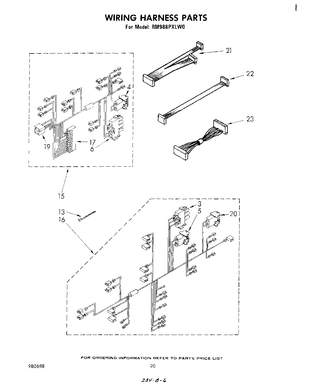 11 - WIRING HARNESS , LITERATURE AND OPTIONAL
