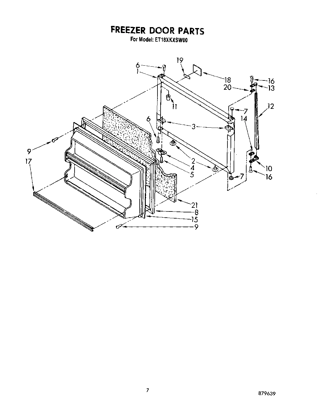 06 - FREEZER DOOR