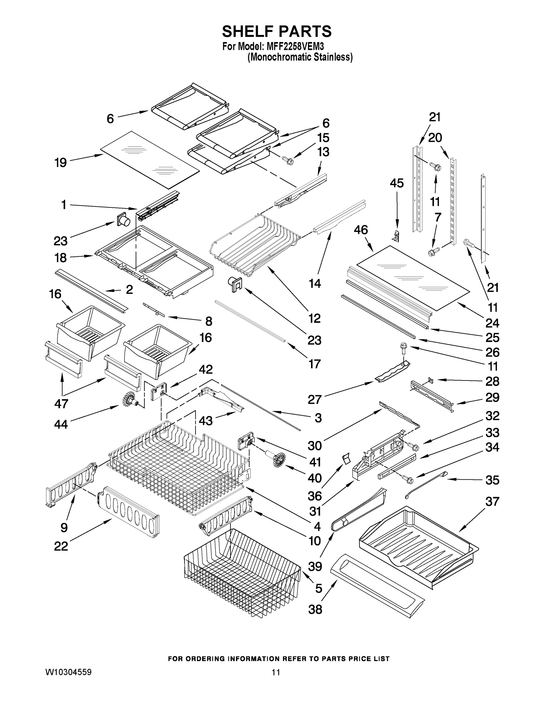 07 - SHELF PARTS