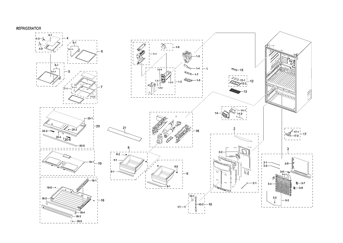 REFRIGERATOR PARTS