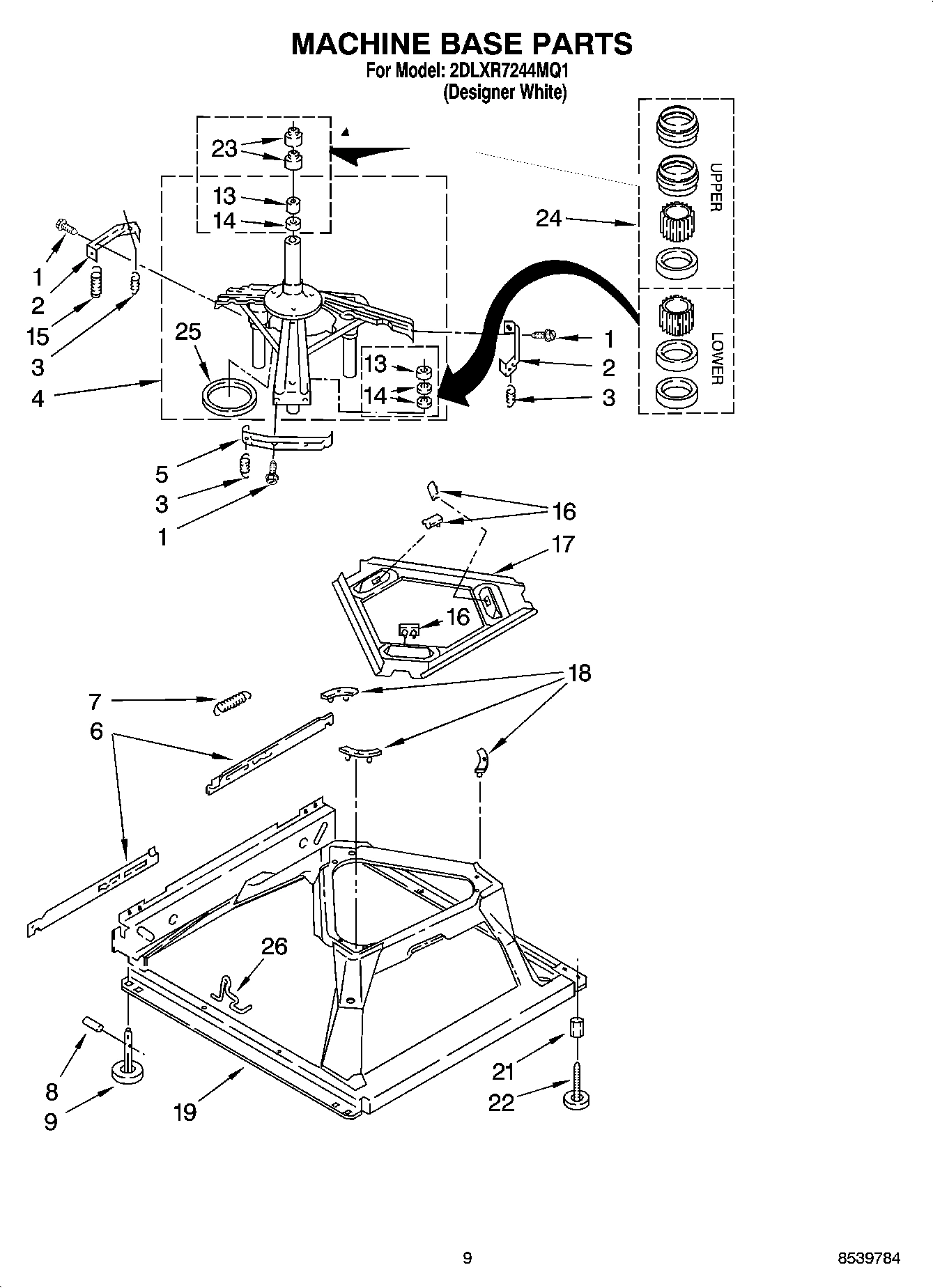 05 - MACHINE BASE PARTS