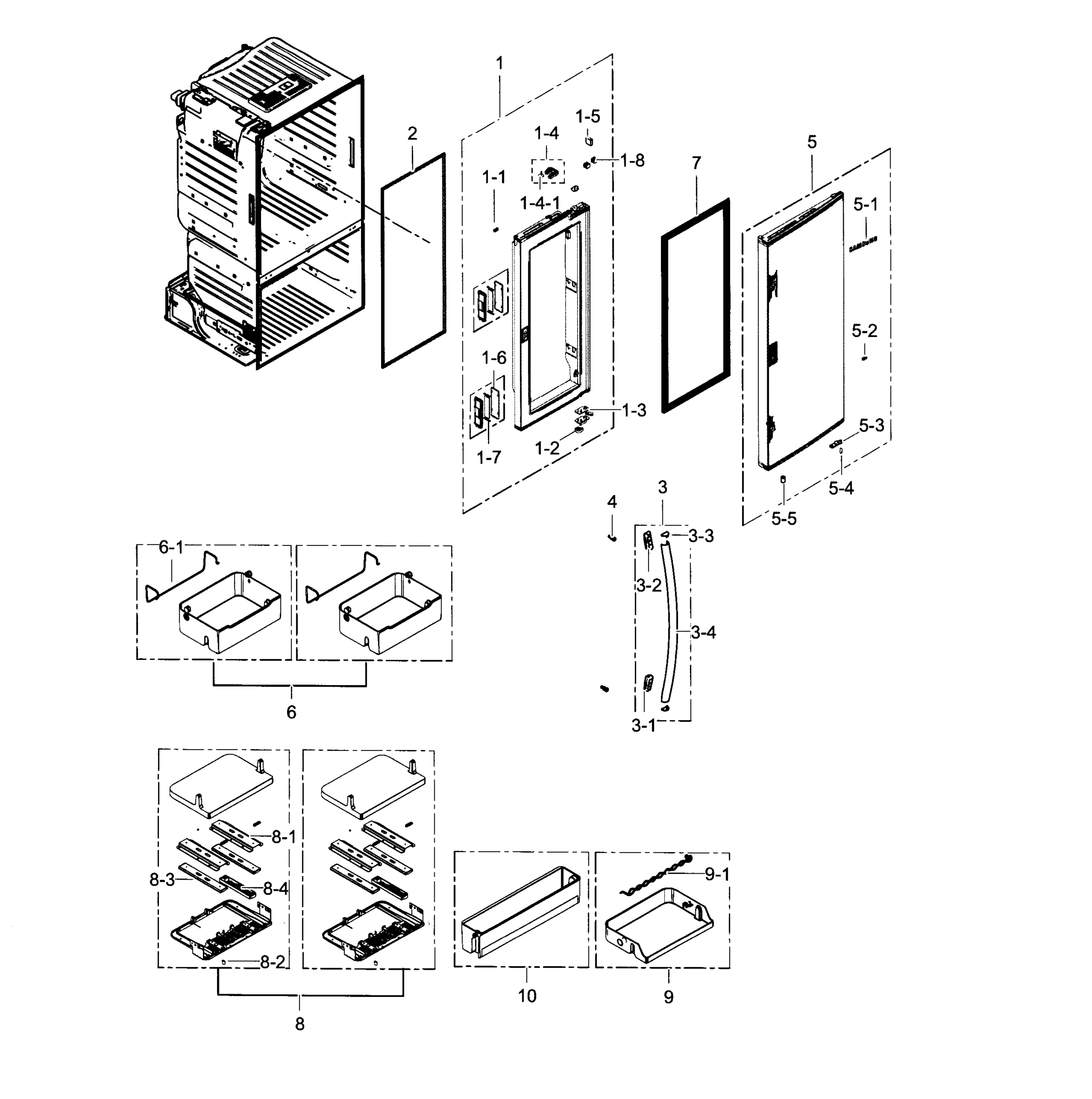 Refrigerator Door R