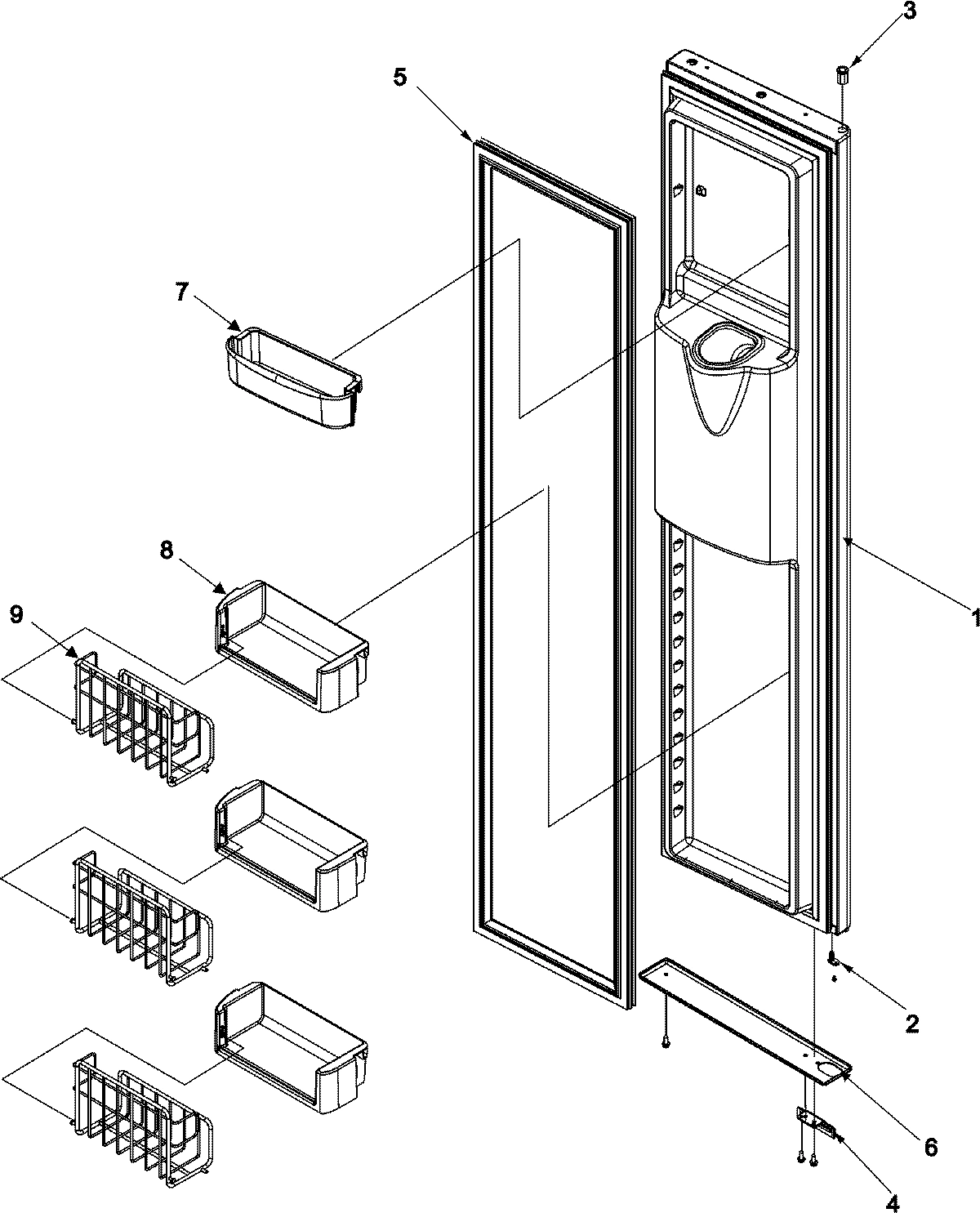 08 - FREEZER DOOR