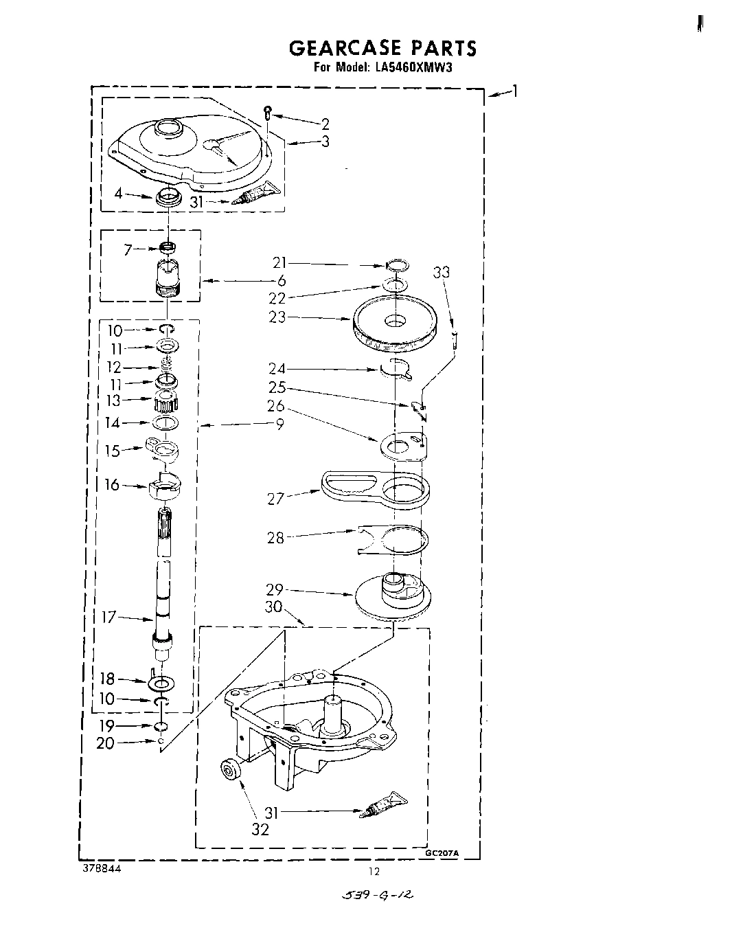 10 - GEARCASE