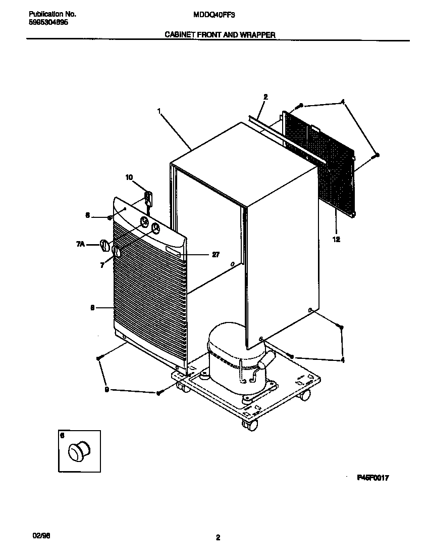 02 - CABINET FRONT AND WRAPPER